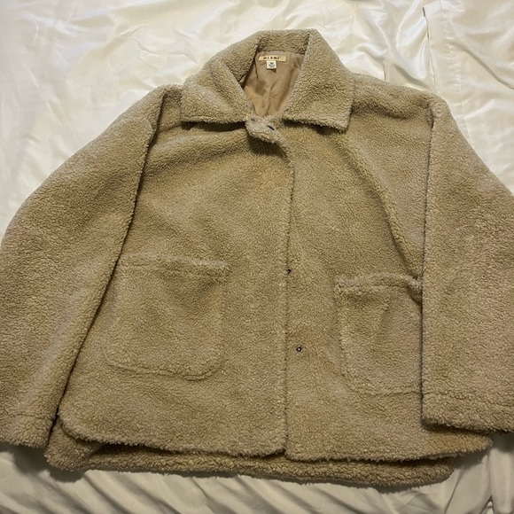 Teddy button up coat - Picture 3 of 4